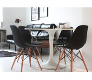 Bộ bàn ghế tiếp khách văn phòng, bàn ghế quán cafe màu đen SBG3200