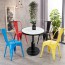 Bộ bàn ghế cafe trà sữa ghế sắt 125