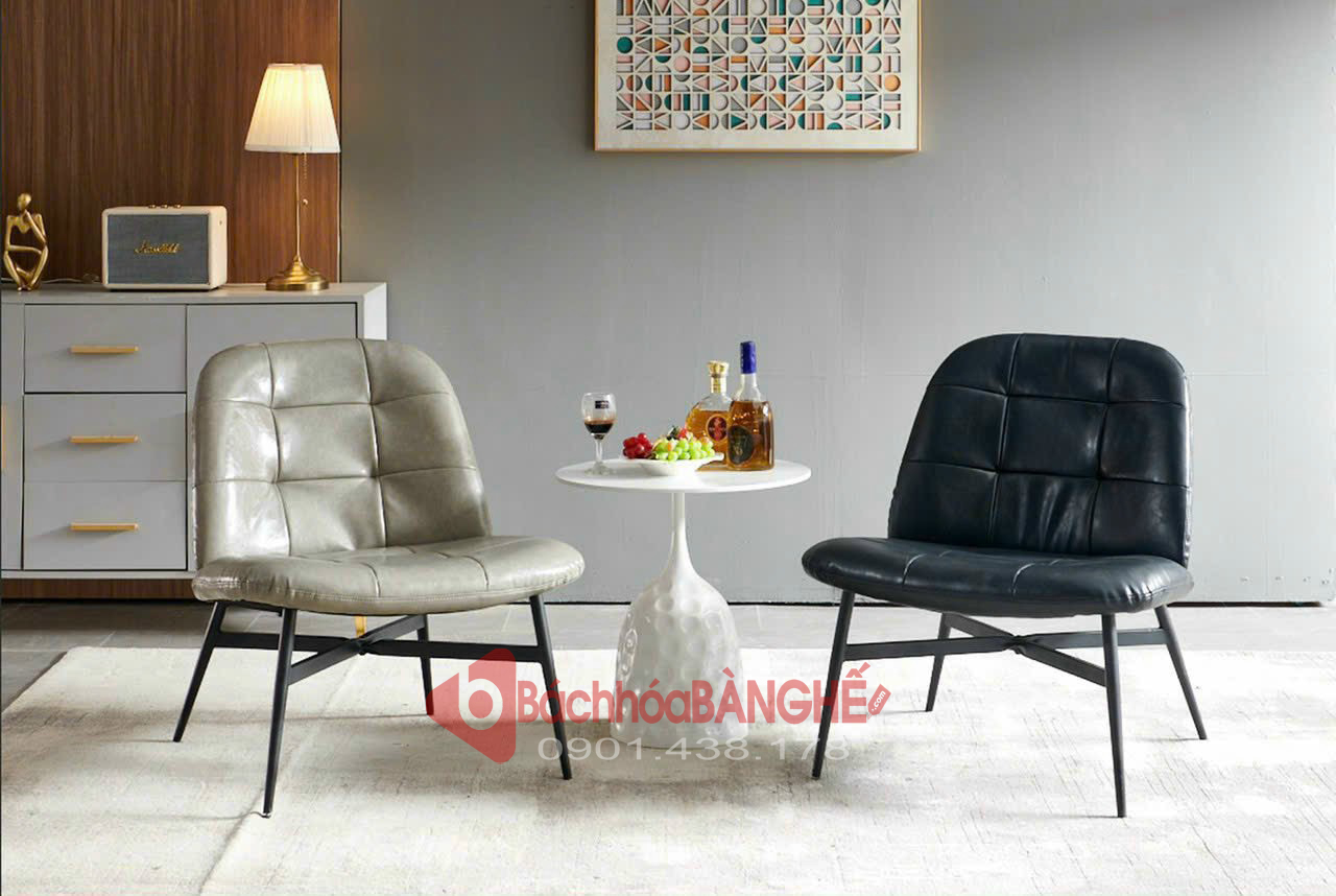 Ghế sofa đơn da thư giãn đọc sách tiếp khách GM05