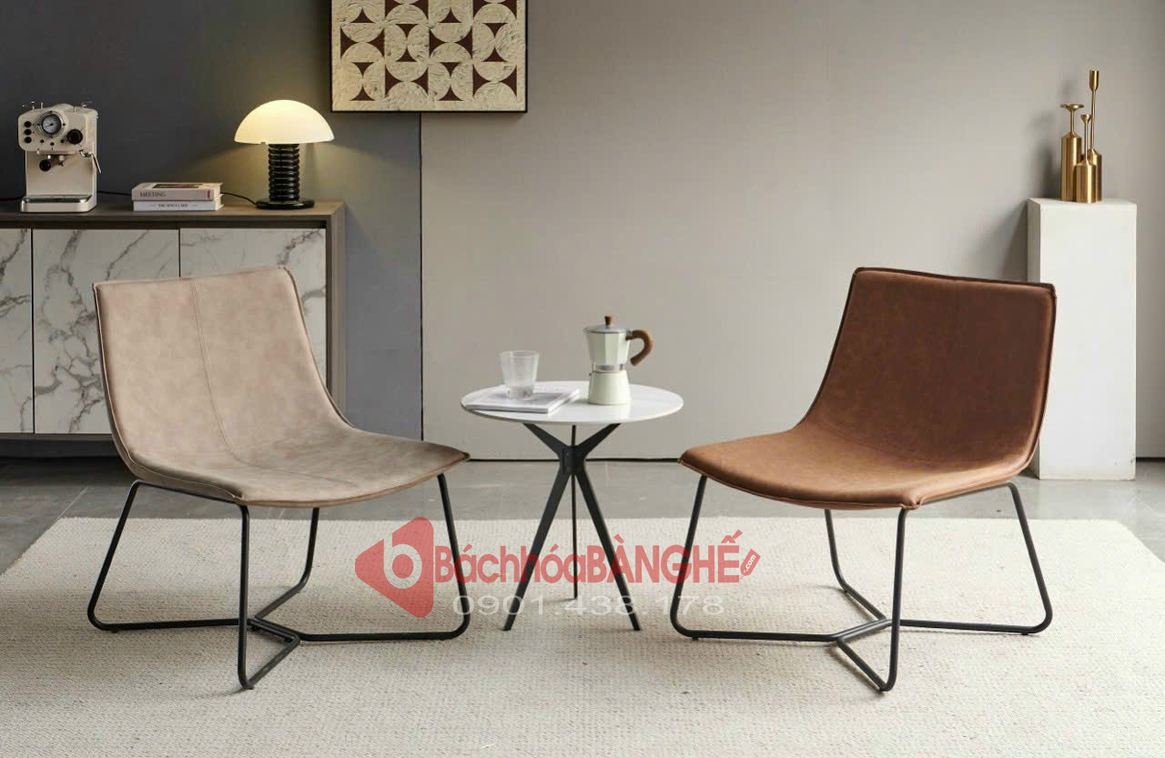 Ghế sofa đơn da thư giãn đọc sách tiếp khách GM03