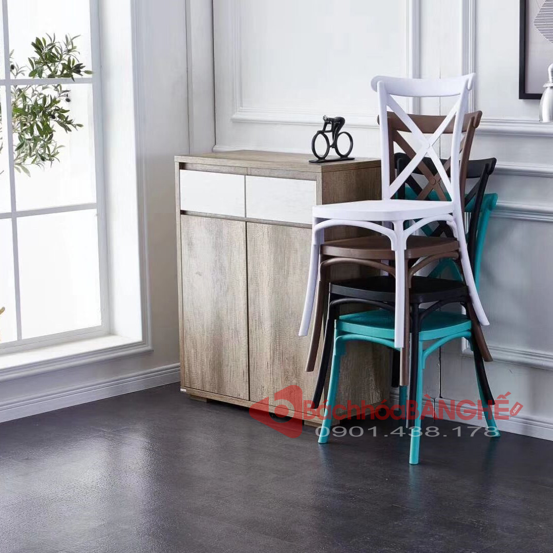 Ghế nhựa cafe nhà hàng GST25